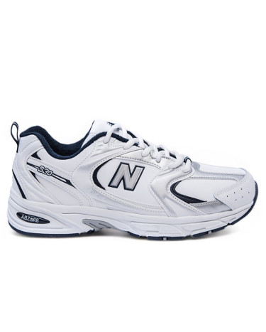 Кросівки New Balance 530 White Blue Silver Winter С ФЛИСОМ Білий/сірий