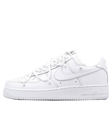 Кроссовки Nike Air Force 1 Low White Double Laces Белый