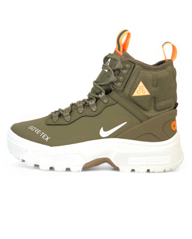 Sneakers Nike ACG Air Zoom Gaiadome Gore-Tex Brown Black Winter Termo С ФЛИСОМ Olive