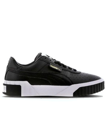 Кроссовки Puma Cali Leather Black Черный/белый