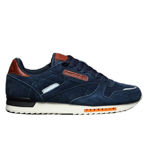 Reebok Classic Blue Brown White