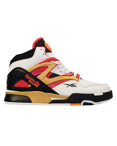 Кросівки Reebok Pump Omni Zone 2 White Red Mustang Білий, Чорний, Червоний