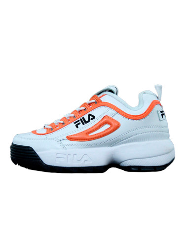 Кроссовки Fila Disruptor 2 White Orange Grey Разноцветные