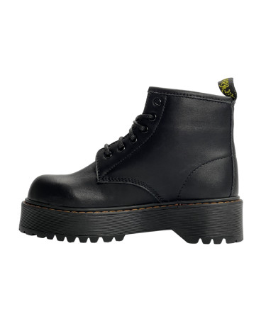 Boots Dr. Martens Jadon Smooth Leather Platform Boots З ХУТРОМ Black