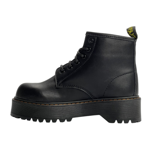 Dr. Martens Jadon Smooth Leather Platform Boots З ХУТРОМ