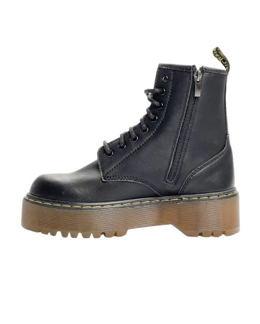 Boots Dr. Martens Jadon Smooth Leather Platform Boots З ХУТРОМ Black