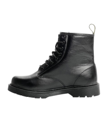 Boots Dr. Martens 1460 Mono Smooth Leather Lace Up Boots З ХУТРОМ Black