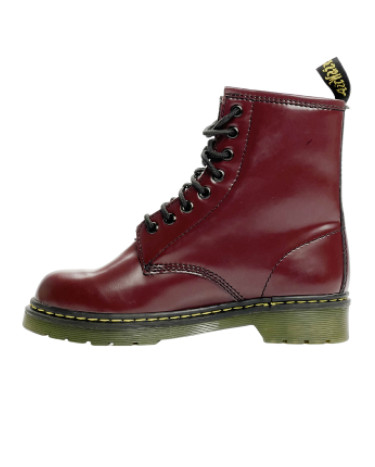 Boots Dr. Martens 1460 Smooth Leather Lace Up Boots З ХУТРОМ Burgundy