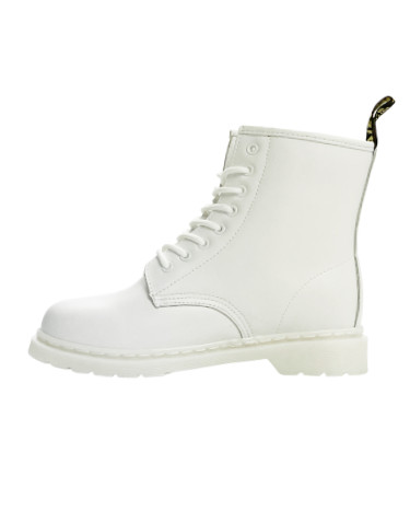 Boots Dr. Martens 1460 Mono Smooth Leather Lace Up Boots З ХУТРОМ White