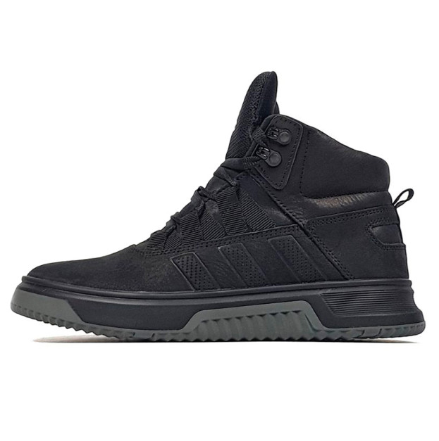 Adidas Posturo Design Boots Black Winter С МЕХОМ