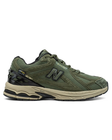 Кросівки New Balance 1906R Gore-Tex Khaki Black Winter С МЕХОМ Оливковий