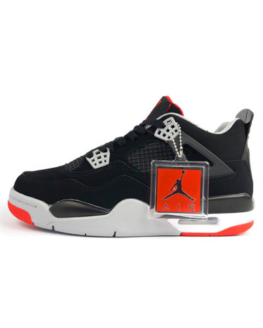 Sneakers Jordan 4 Bred Winter С МЕХОМ Multicolored