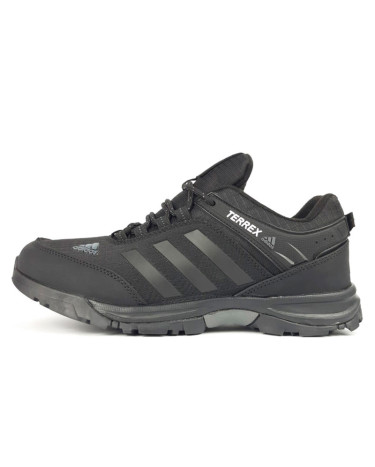 Кросівки Adidas Terrex Swift Black Winter С ФЛИСОМ Чорний