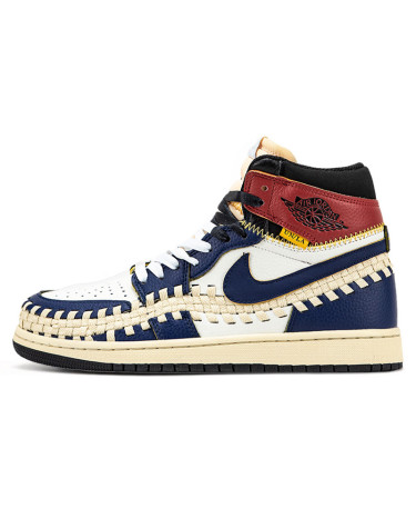 Sneakers Jordan 1 Retro High Union Los Angeles Blue White Red Multicolored