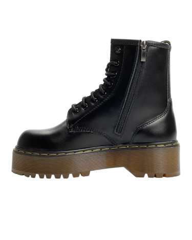 Boots Dr. Martens Jadon Smooth Leather Platform Boots Black