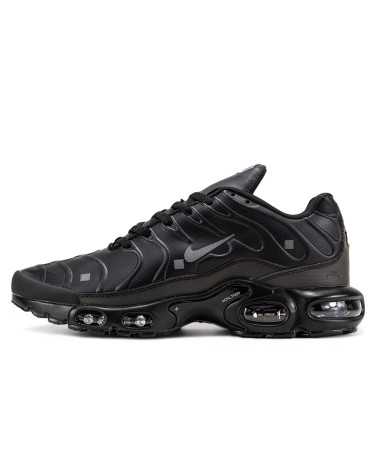 Кроссовки Nike Air Max TN Plus Leather Black Черный