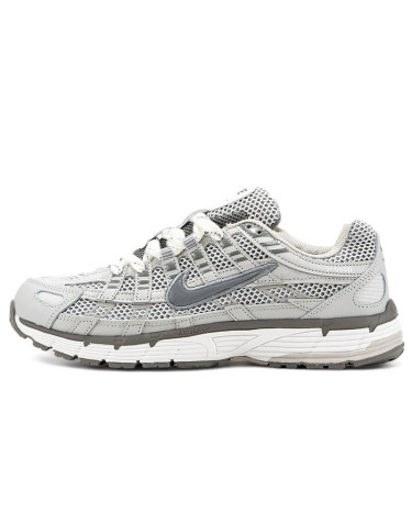 Кроссовки Nike P-6000 Grey White Серый