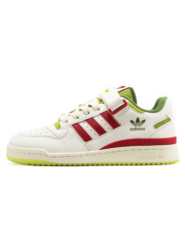 Кросівки Adidas Forum Low x Dr. Seuss The Grinch Cream White ID3512 Різнокольорові