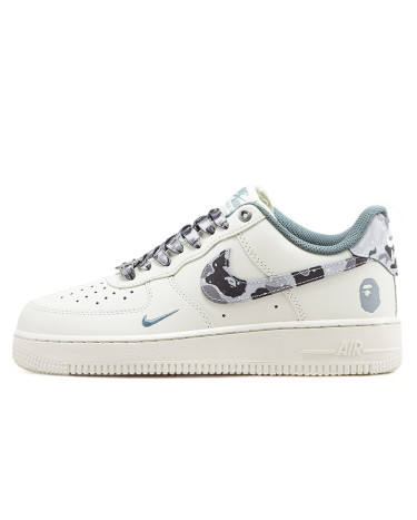Кросівки Nike Air Force 1 Low x BAPE White Білий