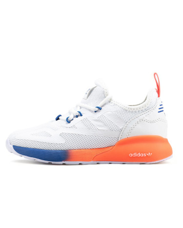 Кросівки Adidas ZX 2K Boost White Orange Різнокольорові