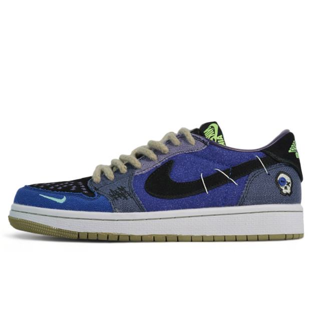Jordan 1 Low Voodoo Alternate Blue Black