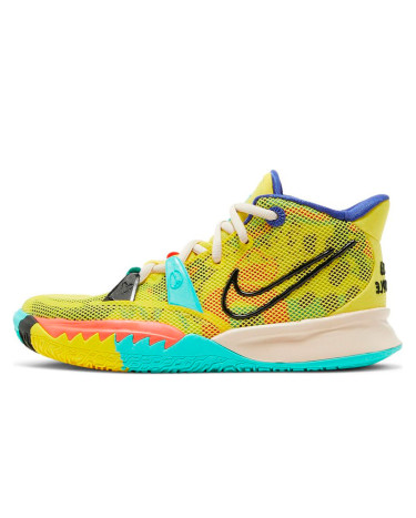 Кроссовки Nike Kyrie 7 World 1 People CT4080-700 Разноцветные, Желтый