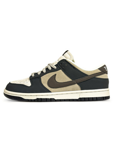 Кроссовки Nike SB Dunk Low Blue Beige Brown Разноцветные