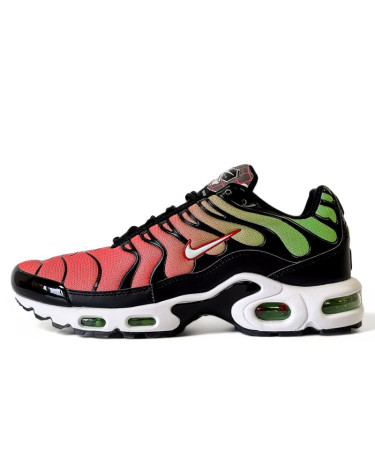 Кросівки Nike Air Max TN Plus Green Strike Flash Crimson Різнокольорові