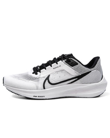 Кроссовки Nike Zoom Pegasus 40 White Black Черный/белый
