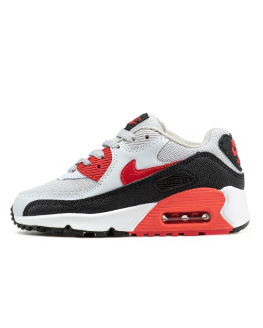 Кросівки Nike Air Max 90 Grey Red Білий/червоний