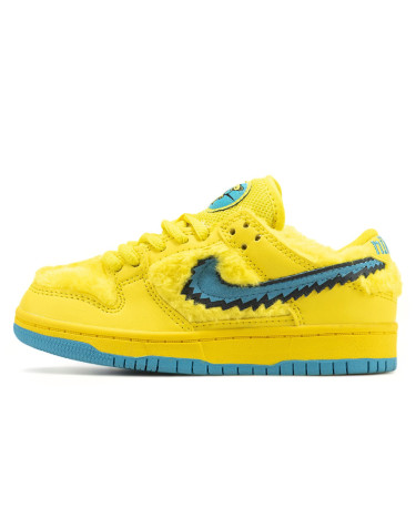 Кросівки Nike SB Dunk Low Grateful Dead Bears Opti Yellow Жовтий