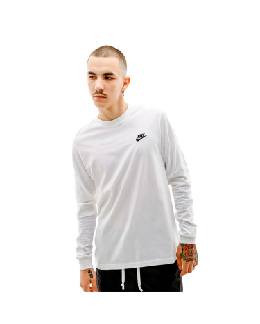 Кофти Кофта Nike CLUB TEE LS AR5193-100 Білий