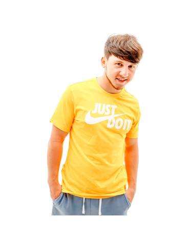 T-shirts Футболка Nike NSW TEE JUST DO IT SWOOSH AR5006-740 Yellow