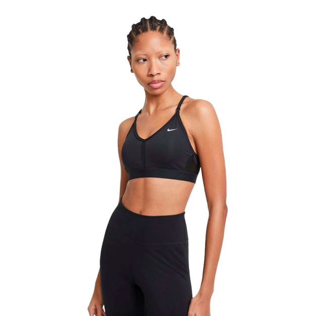 Топ Nike NK INDY BRA V-NECK CZ4456-010