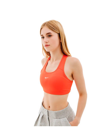 Спортивний одяг Топ Nike SWOOSH BRA PAD BV3636-633 Помаранчевий