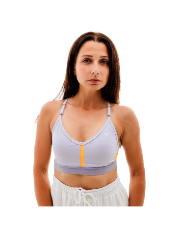 Спортивная одежда Топ Nike NK INDY BRA V-NECK CZ4456-536 Фиолетовый