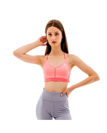 Спортивная одежда Топ Nike NK INDY BRA V-NECK CZ4456-612 Розовый