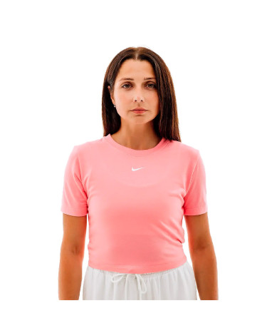 Футболки Футболка Nike NSW TEE ESSNTL SLIM CRP LBR FB2873-611 Розовый