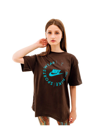 Футболки Футболка Nike NSW TEE BF PRNT SU FD4235-220 Коричневий