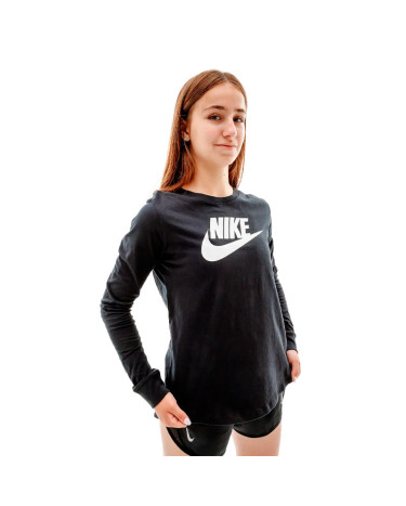 Sweatshirts Кофта Nike NSW TEE ESSNTL LS ICN FTRA FJ0441-010 Black
