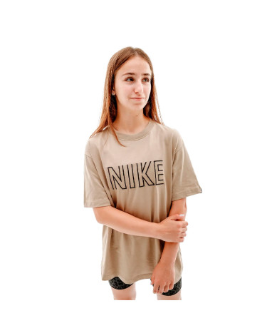 Футболки Футболка Nike NSW TEE BF SW FJ4931-247 Бежевый