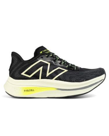 Sneakers New Balance FuelCell SuperComp Trainer V2 Black Beige Yellow Black/gray