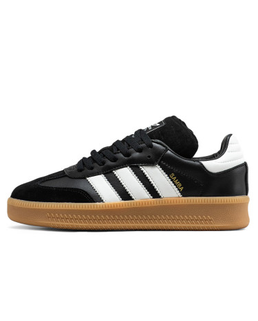 Кросівки Adidas Samba XLG Black White Gum IE1379 Чорний/білий