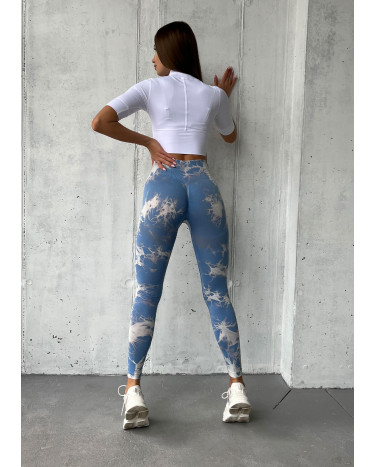 Sportswear Легінси Небесно Голубі з Push-Up Ефектом Blue