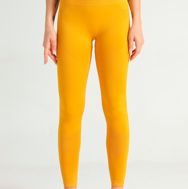 Легінси Жовті з Push-Up Ефектом