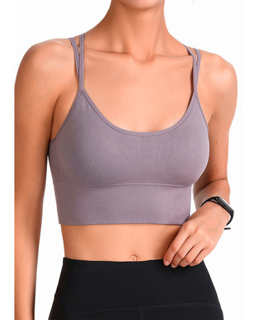 Sportswear Топ Спортивний Сірий Grey