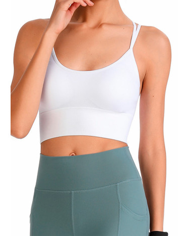 Sportswear Топ Спортивний Білий White
