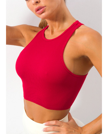 Sportswear Кроп Топ Спортивний Червоний Red
