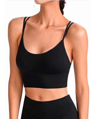 Sportswear Топ Спортивний Чорний Black