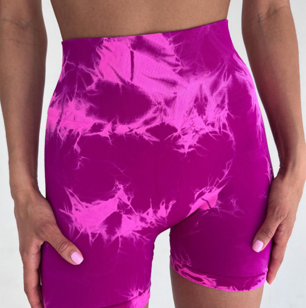 Спортивні Шорти Фіолетово Рожеві з Push-Up Ефектом